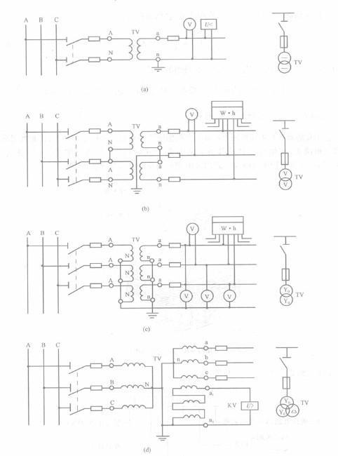 電能表電壓互感器的接線方式