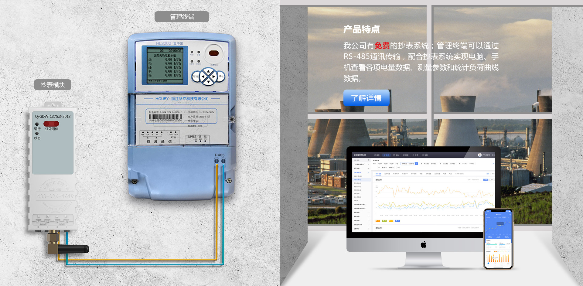 杭州華立HL3202電力負(fù)荷管理終端特點