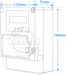 威勝DDSF102-Z手工測繪圖